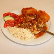 Chicken souvlaki special